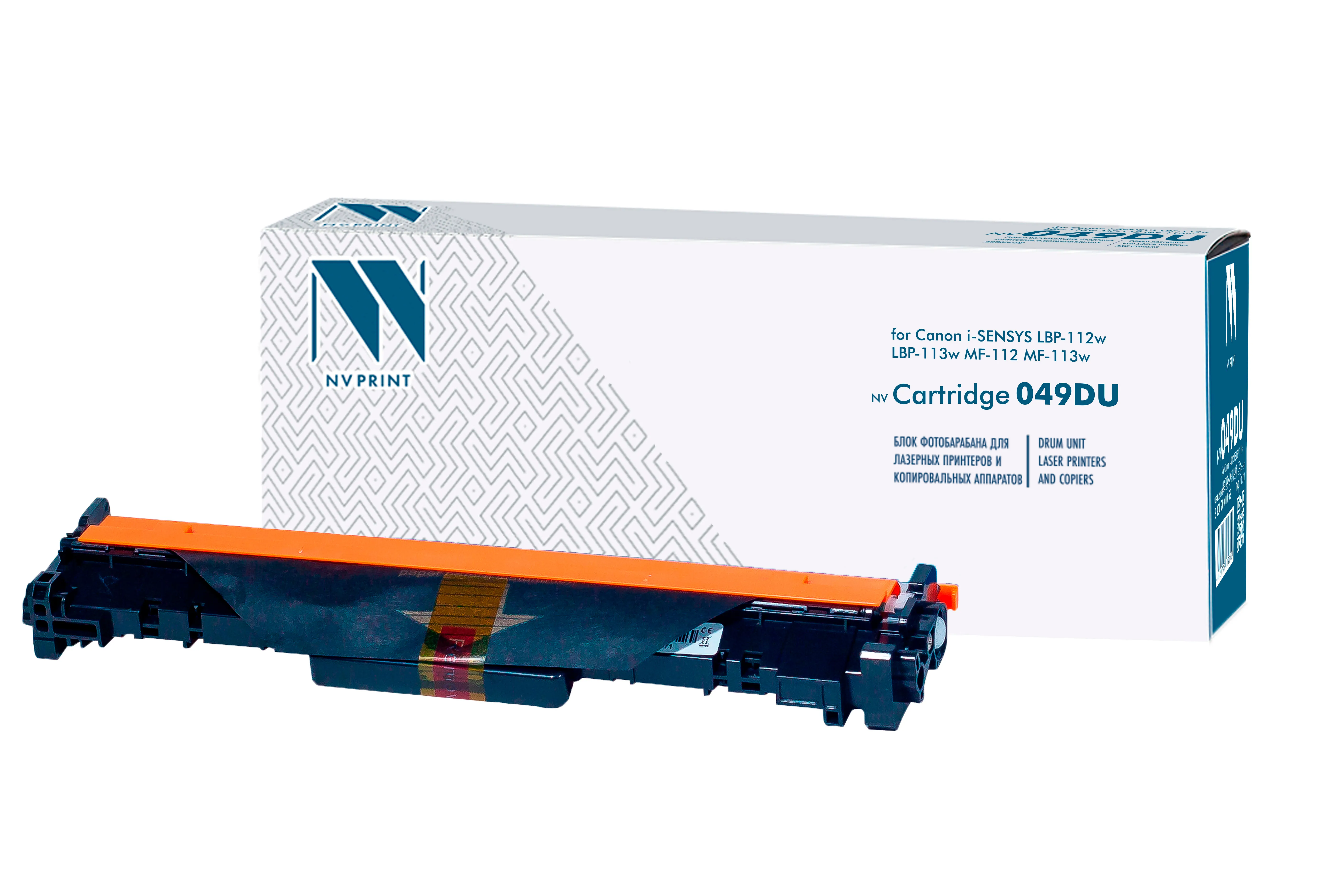 Барабан совм. NV Print 049 DU для Canon i-SENSYS LBP112w/113w, MF112/113w (12000стр.) (ПОД ЗАКАЗ)