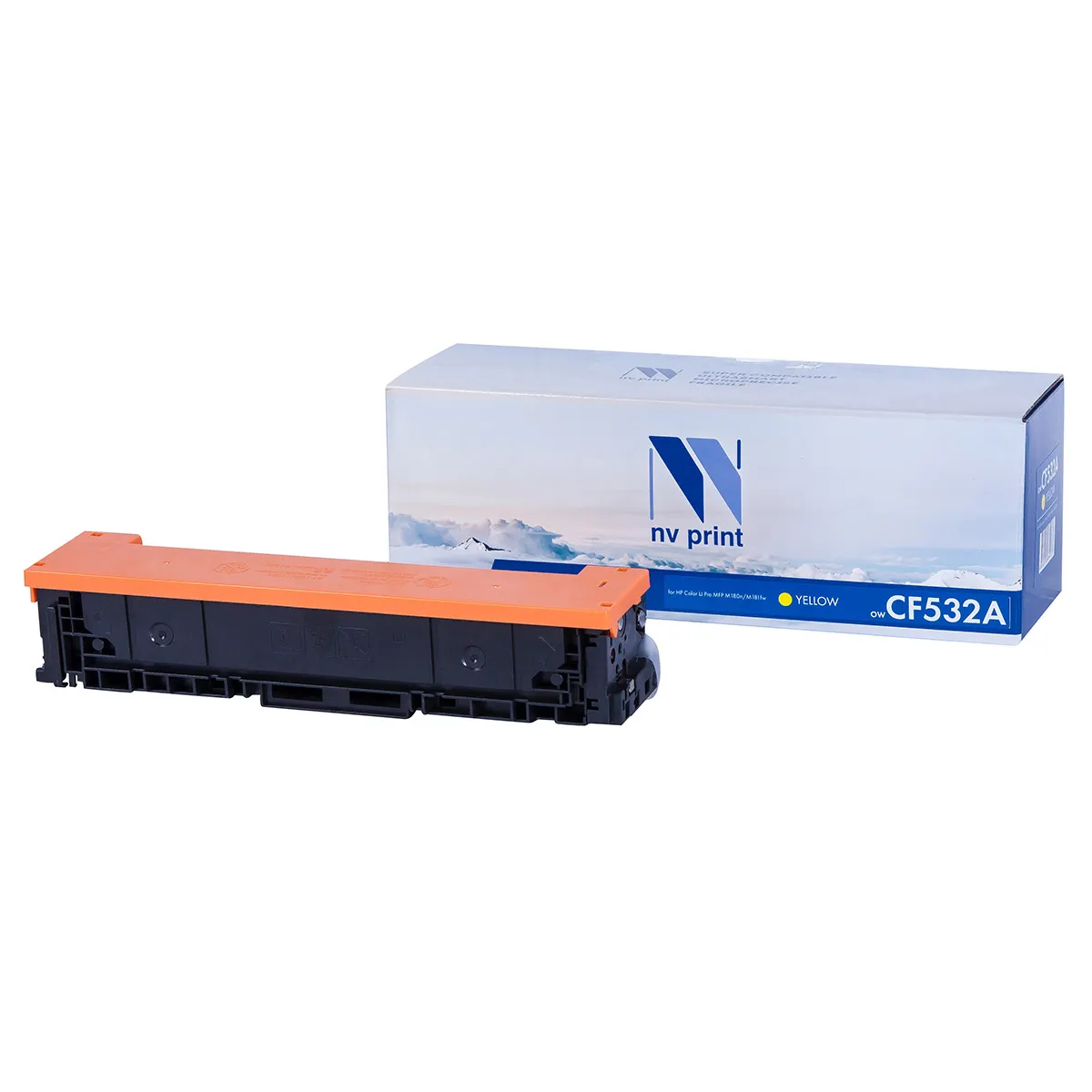 Картридж совм. NV Print CF532AY желтый для HP Color LaserJet Pro M180n/M181fw (1100стр.) (ПОД ЗАКАЗ)