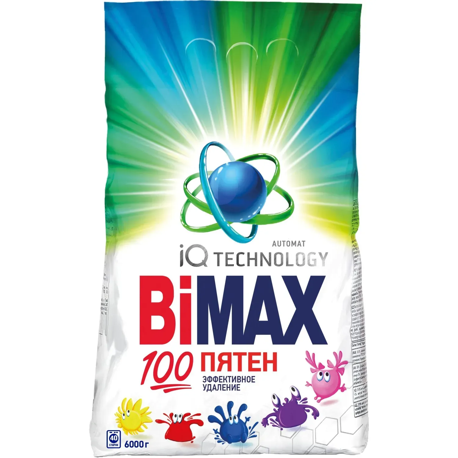 Порошок стиральный BiMax 100 пятен Автомат 6кг
