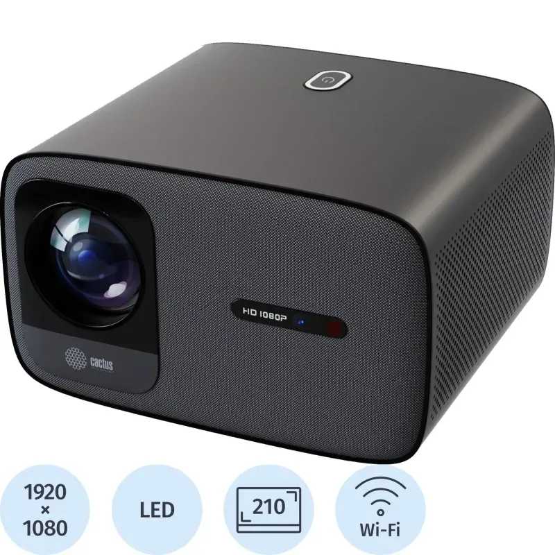 Проектор Cactus CS-PRC.05B.Full HD-A LCD 7500Lm ANSI 1000:1 2xHDMI 1