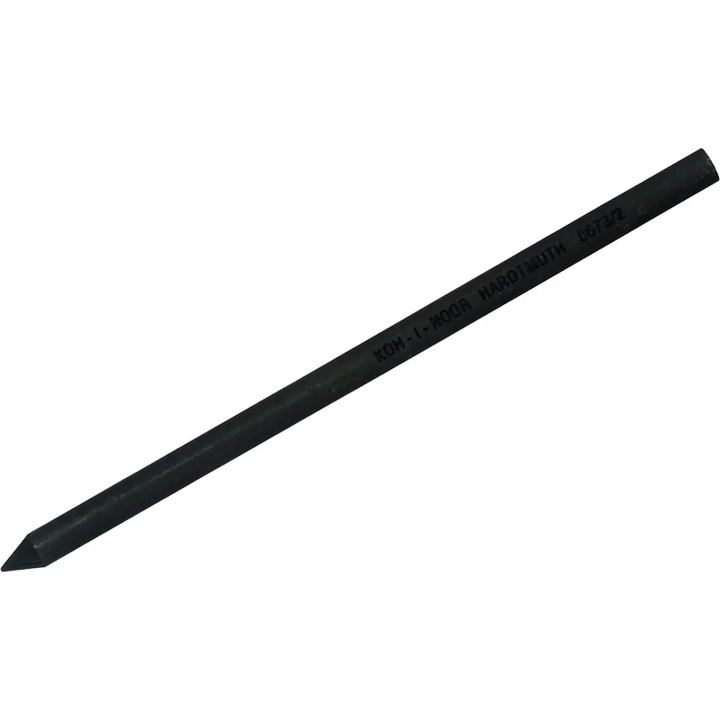 Уголь для рисования искусственный Koh-I-Noor "8673" 6шт., HB, Ø5,6мм 120мм, стержень, пластик. футляр