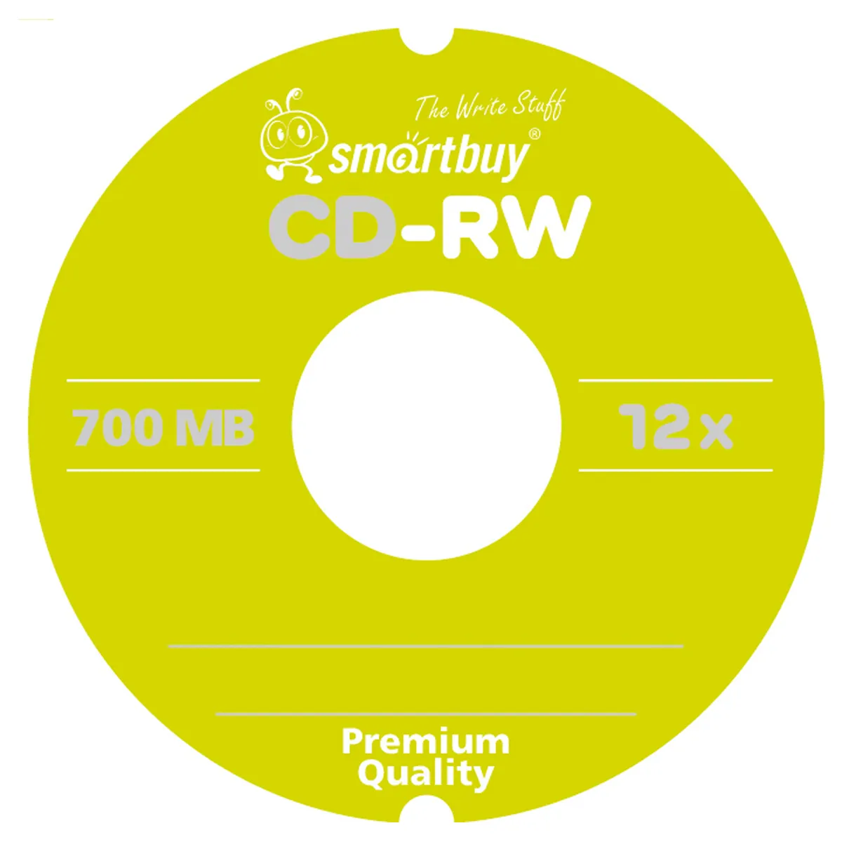 Диск CD-RW 700Mb Smart buy 4-12x Bulk (100шт)