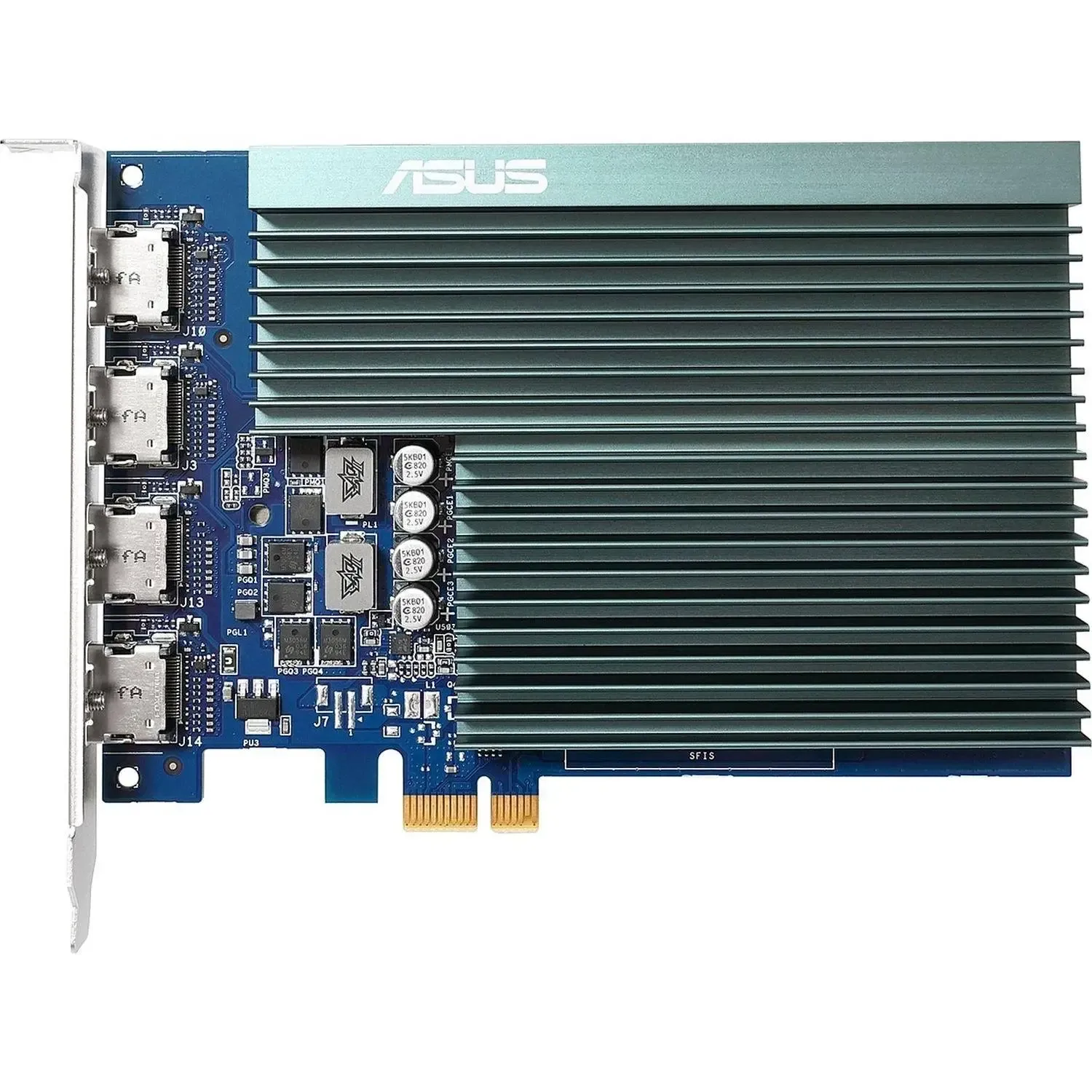 Видеокарта ASUS GT730-4H-SL-2GD5 2GB GDDR5 64bit 4xHDMI(90YV0H20-M0NA00)