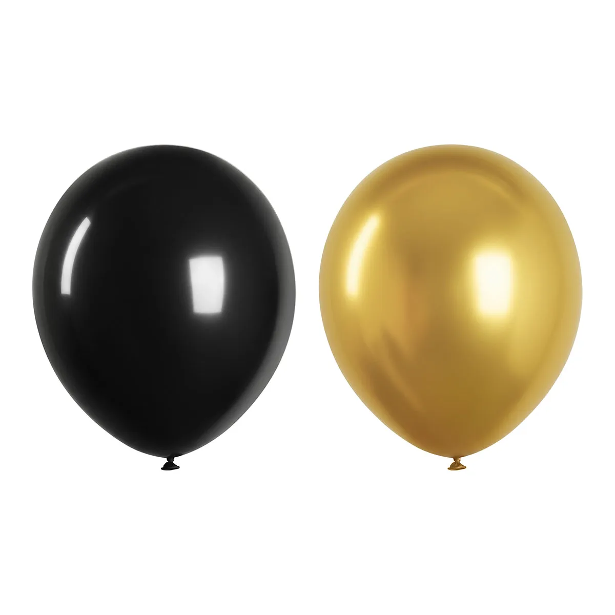 Воздушные шары,  25шт., М12/30см, MESHU "Gold"