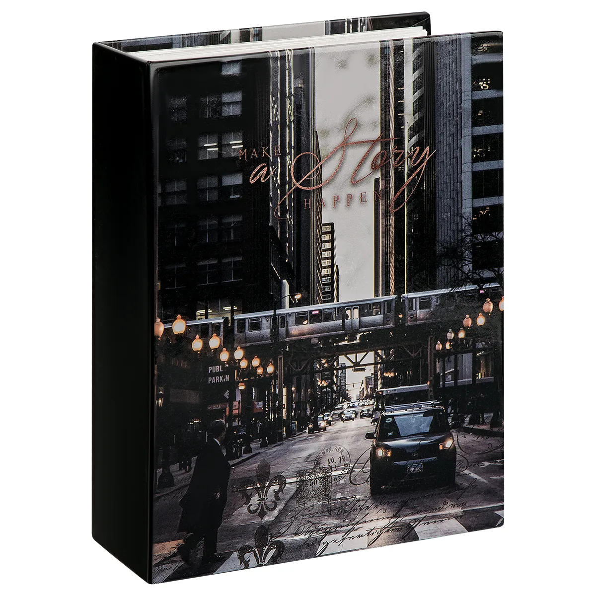Фотоальбом 100 фото 10*15см, ArtSpace "The rhythm of the big city"