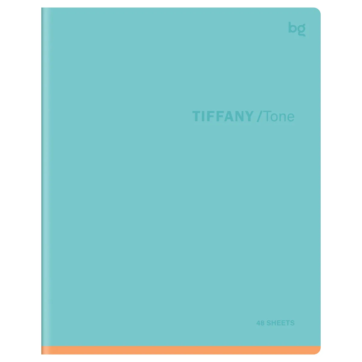 Тетрадь 48л., А5, клетка BG "Tiffany", soft-touch ламинация