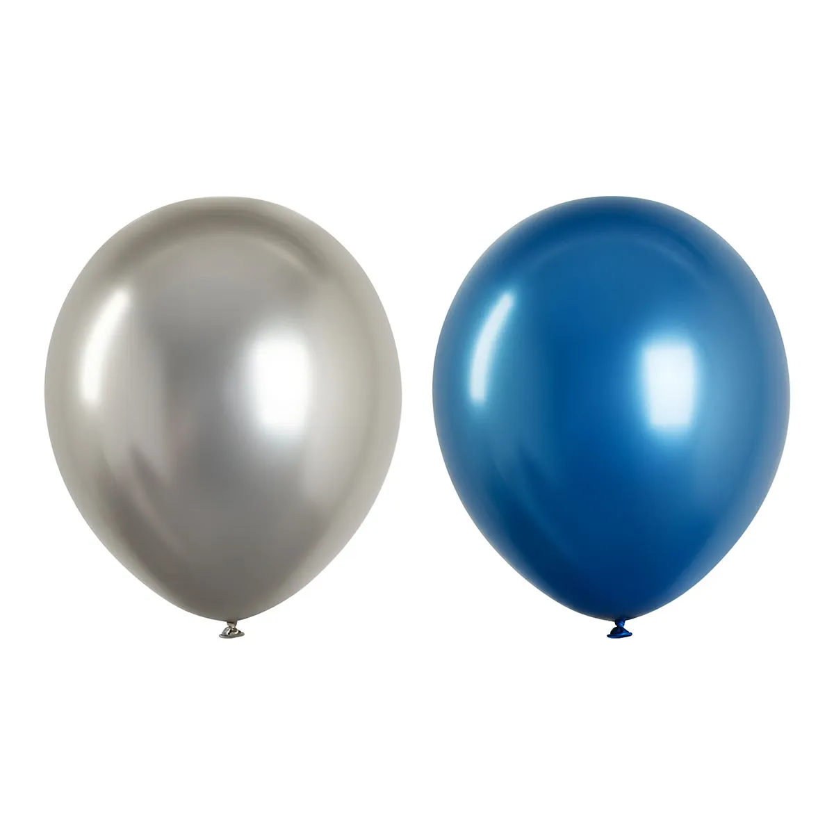 Воздушные шары,  25шт., М12/30см, MESHU "Blue"
