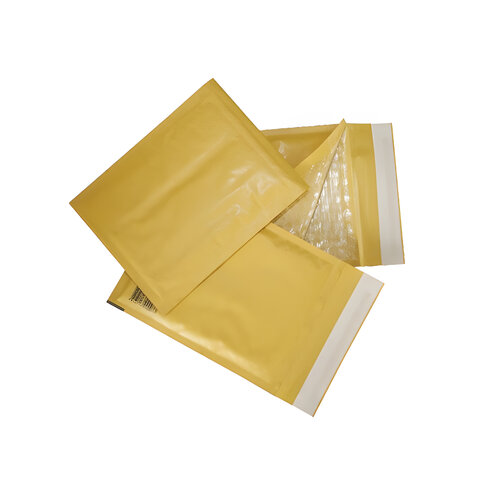 Конверт-пакеты с прослойкой из пузырчатой пленки (170х225 мм), крафт-бумага, отрывная полоса, КОМПЛЕКТ 10 шт., С/0-G.10
