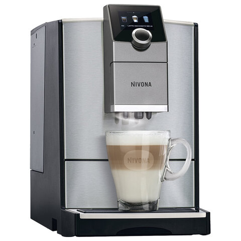 Кофемашина NIVONA CafeRomatica NICR799, 1455Вт, объем 2,2л, автокапучинатор, серая, 67992, NICR 799