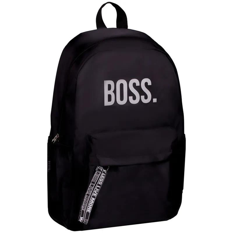 Рюкзак ArtSpace Reflective "Boss", 46*30*13см, 1 отделение, 4 кармана, уплотн. спинка