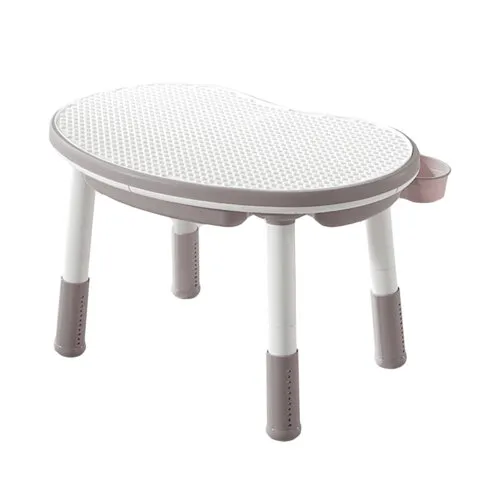 Стол детский трансформер 3 в 1 BRABIX KIDS CT-001, растущий, 2-8 лет, пластик, серый, 533290