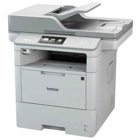 МФУ лазерное BROTHER MFC-L6800DW, "4 в 1", А4, 46 стр/мин, 50000 стр/мес, ДУПЛЕКС, Wi-Fi, АПД, сетевая карта