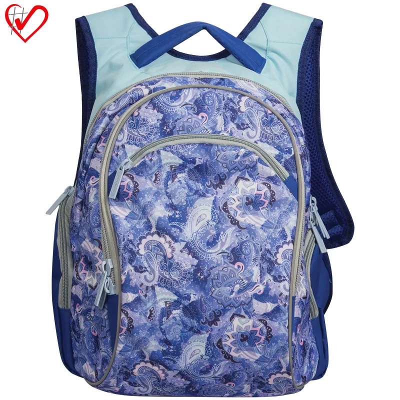Рюкзак Berlingo Style "Lavender blue" 39*33*23см, 2 отделения, 3 кармана, эргономичная спинка