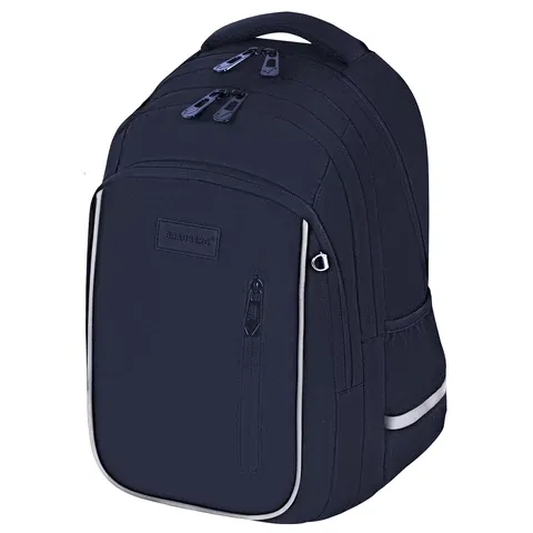 Рюкзак BRAUBERG INTENT, 2 отделения, 4 кармана, "Navy blue", 39х27х14 см, 273113
