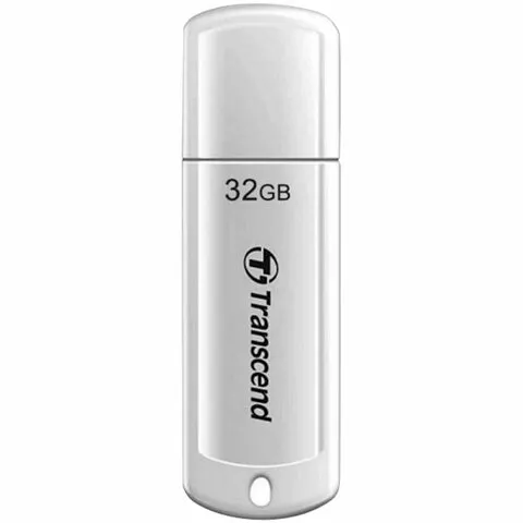 Флеш-диск 32GB TRANSCEND JetFlash 730, USB 3.0, белый, TS32GJF730