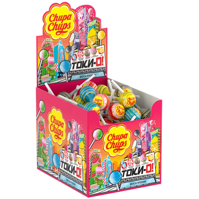 Карамель Chupa Chups "TОКИ-О!", 12г, дисплей
