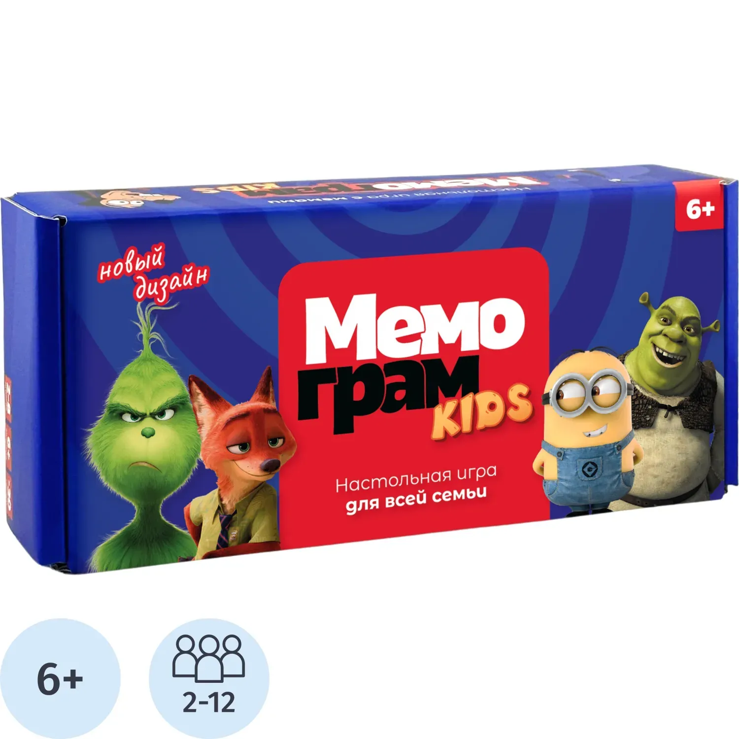 Настольная игра 'Мемограм Kids МГ001-2