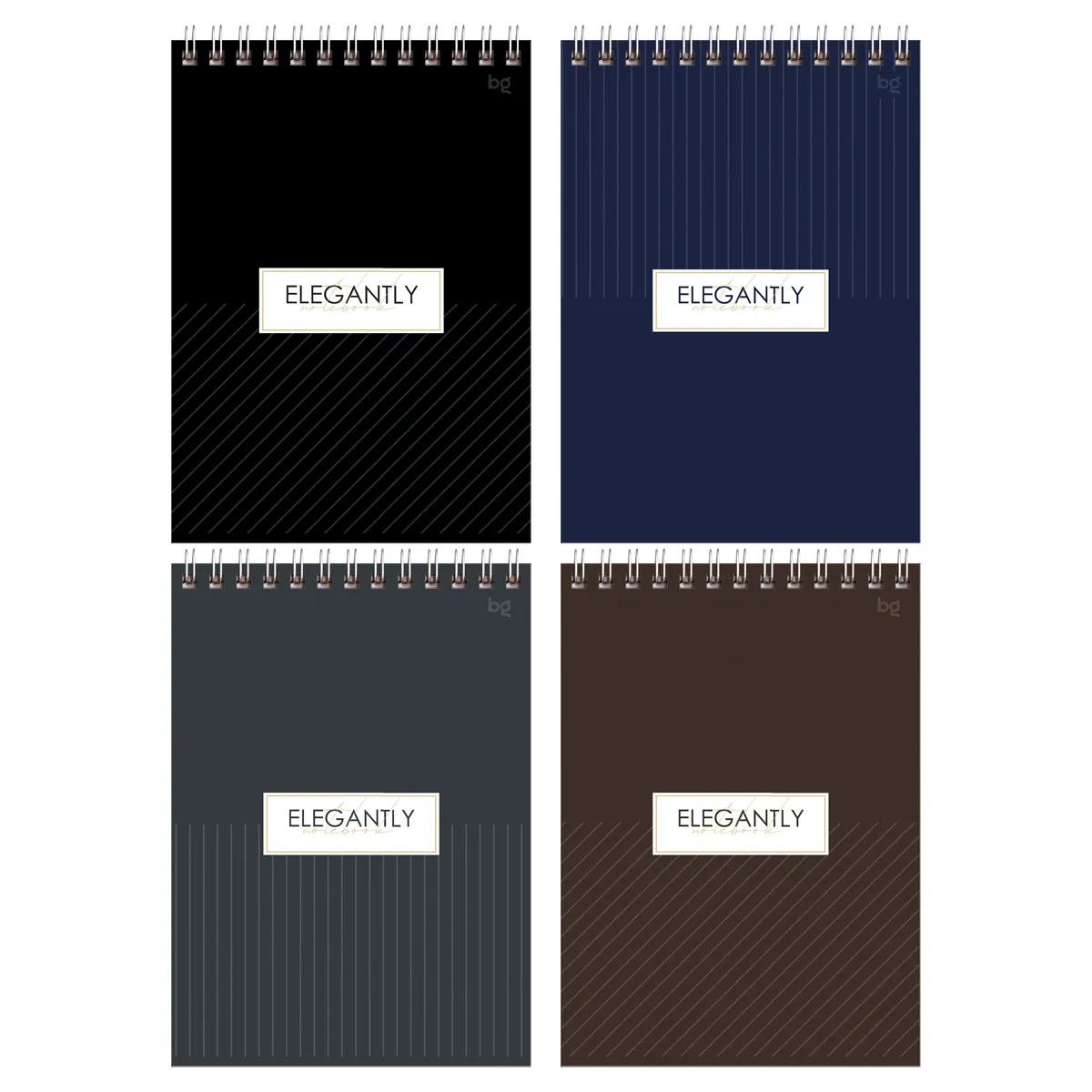 Блокнот А5 60л. на гребне BG "Minimal"