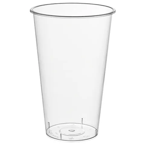 Стакан одноразовый 500 мл, пластиковый, матовый, Bubble Cup, СВЕРХПЛОТНЫЙ, ВЗЛП, 1021П