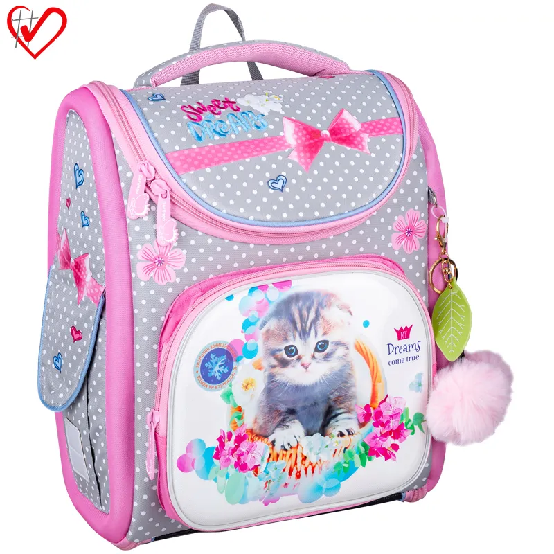 Ранец с наполнением Berlingo Ultra Compact "Lovely kitten" 35*30*15см, 1отд.,3карм.,анатомич. спинка