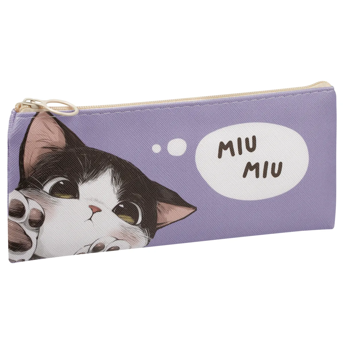 Пенал мягкий 200*100 MESHU "Paws", искусственная кожа