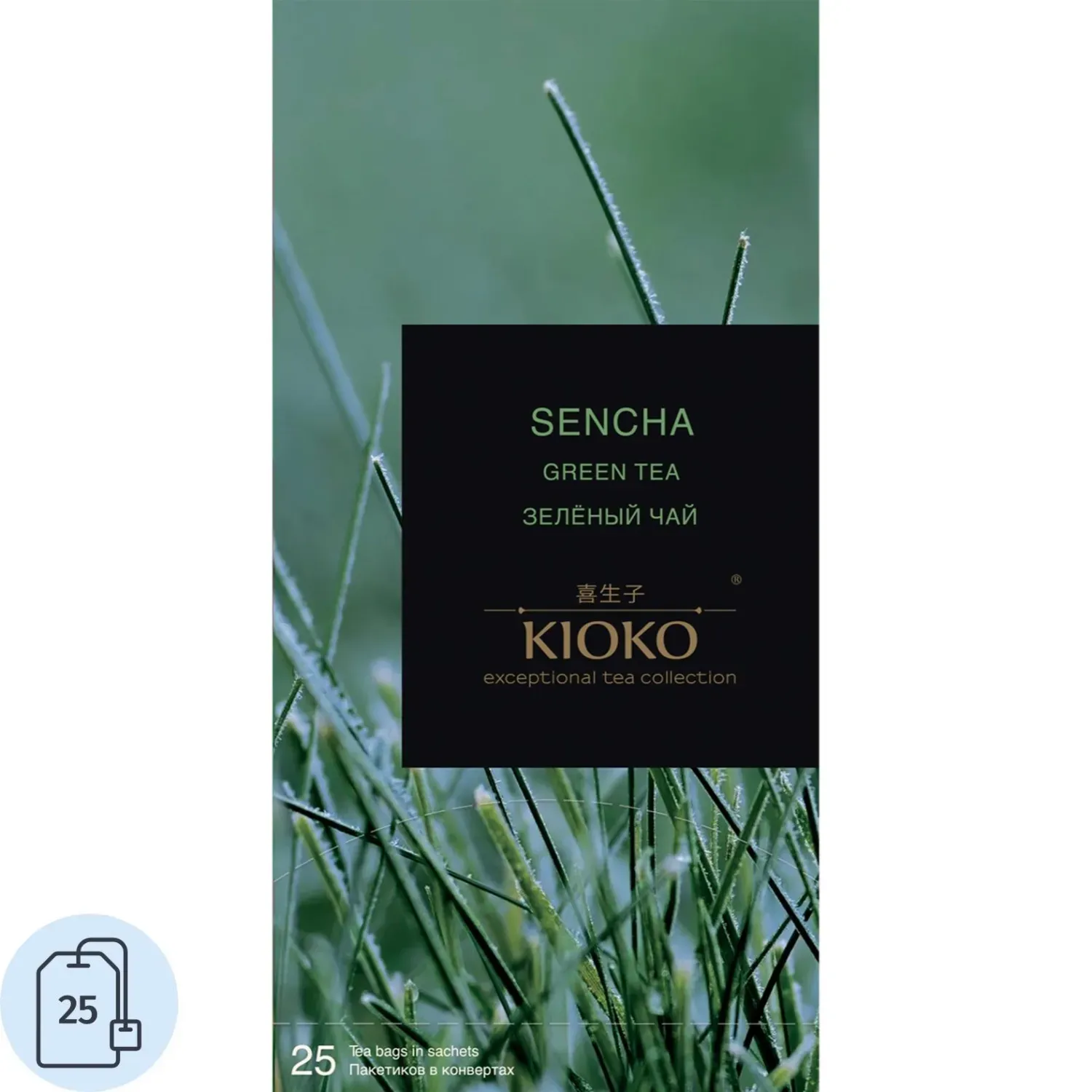 Чай зеленый Kioko Sencha 25пак x 1,8г