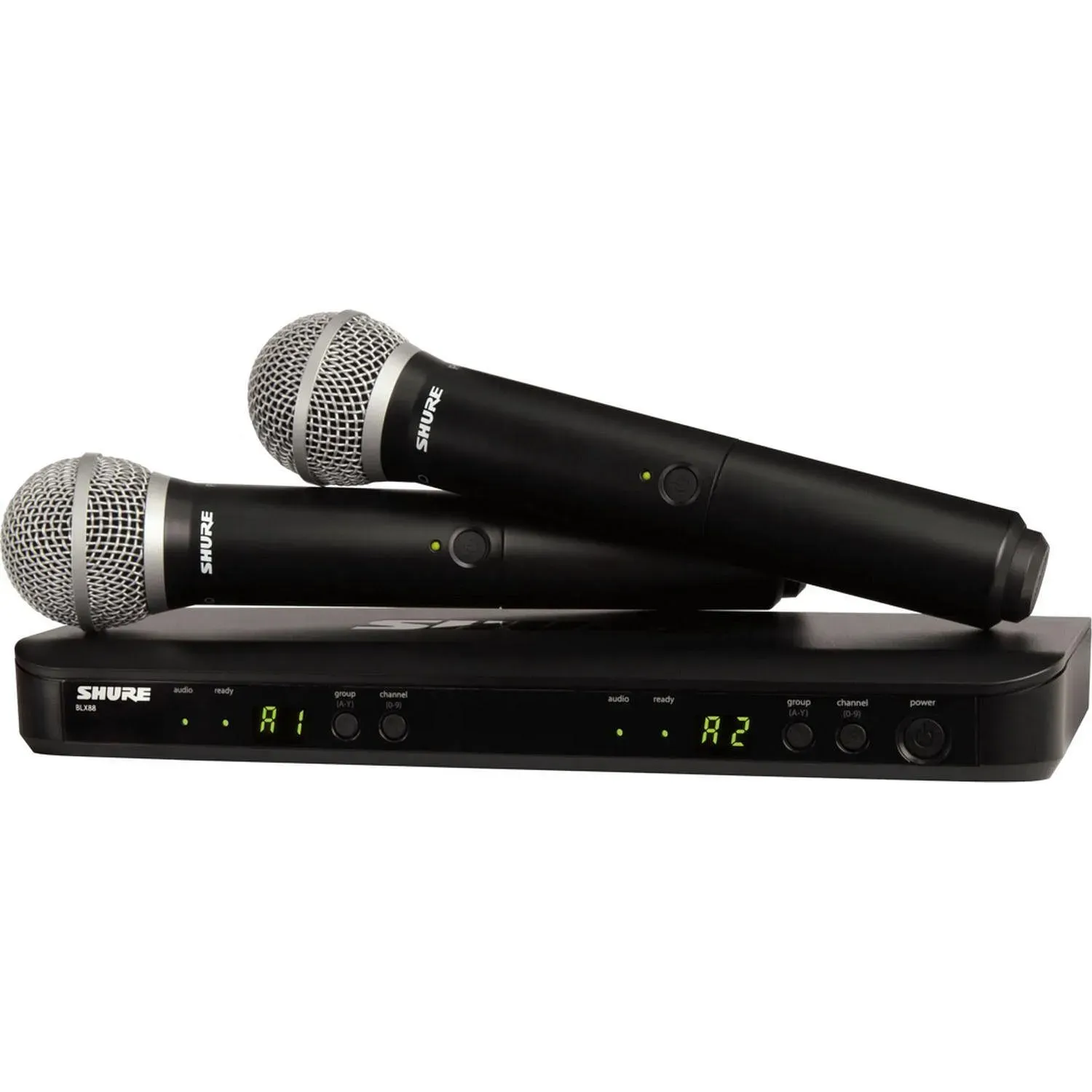 Радиосистема Shure BLX288E/PG58-M17,2-х канальн, с двумя ручн передатчиками
