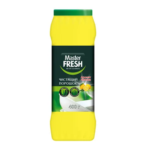 Чистящее средство порошок 400г MASTER FRESH "Аромат лимона", ш/к 71868, С0006179