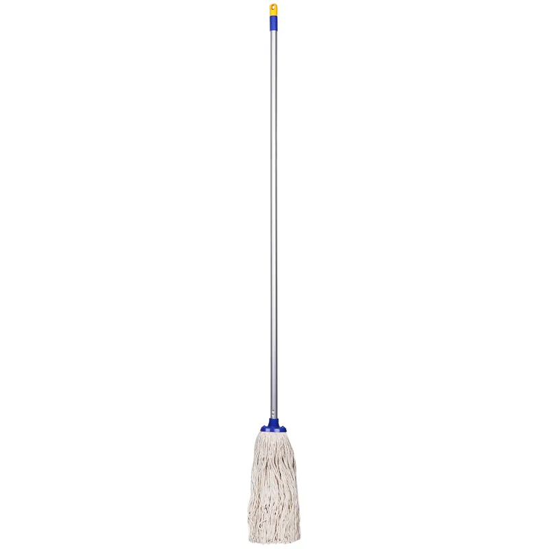 Швабра OfficeClean Professional, ручка 120см, насадка МОП хлопок, ворс 26см, 165г