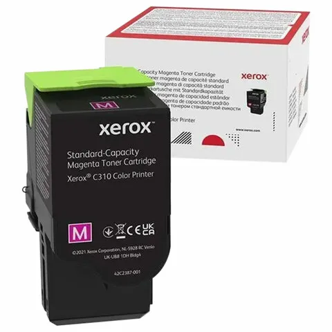 Картридж лазерный XEROX (006R04362) C310/C315, пурпурный, ресурс 2000 стр, ОРИГИНАЛЬНЫЙ