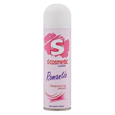 Дезодорант для тела женский 145мл S’COSMETIC "Нежность шелка", ш/к 30663, 5-05.01.022.01