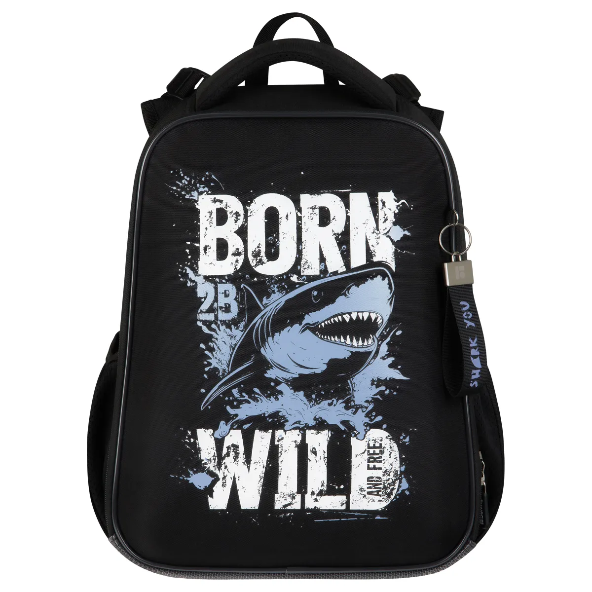 Ранец Berlingo Expert "Born to be WILD" 37*28*16см, 2 отделения, 2 кармана, анатомическая спинка