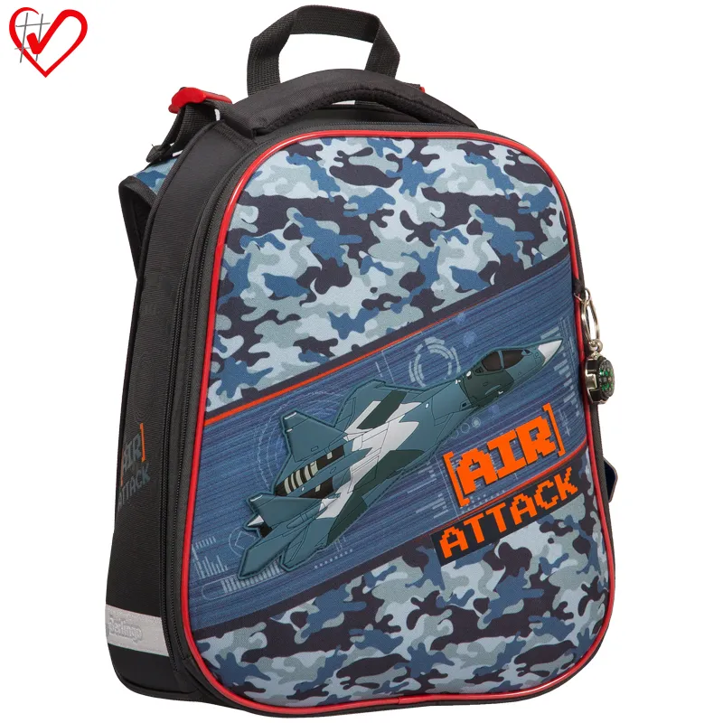 Ранец Berlingo Expert "Air attack" 37*28*16см, 2 отделения, 1 карман, анатомическая спинка