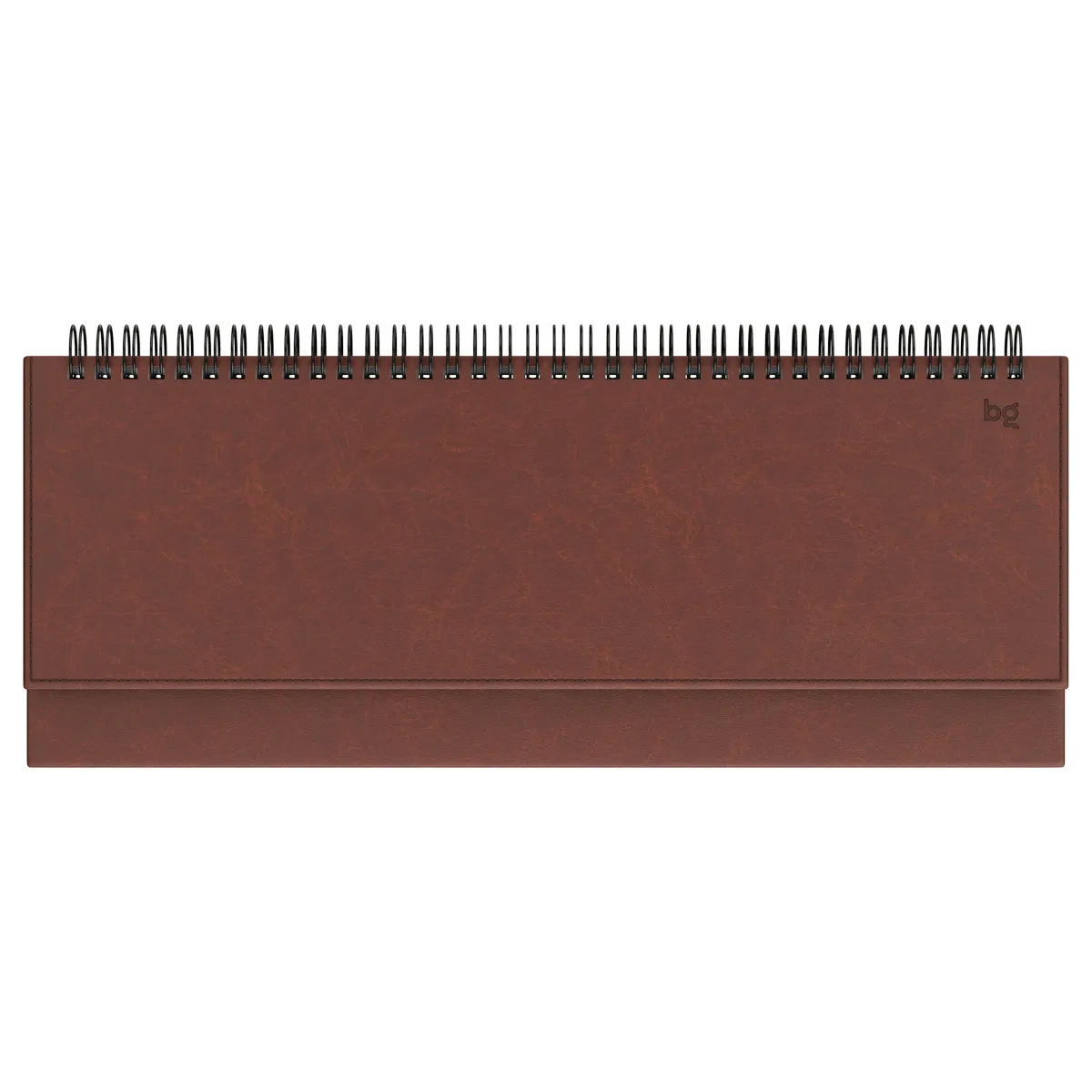 Планинг недатированный, 56л., 330*130мм, BG, кожзам "Nebraska. Brown", коричневый