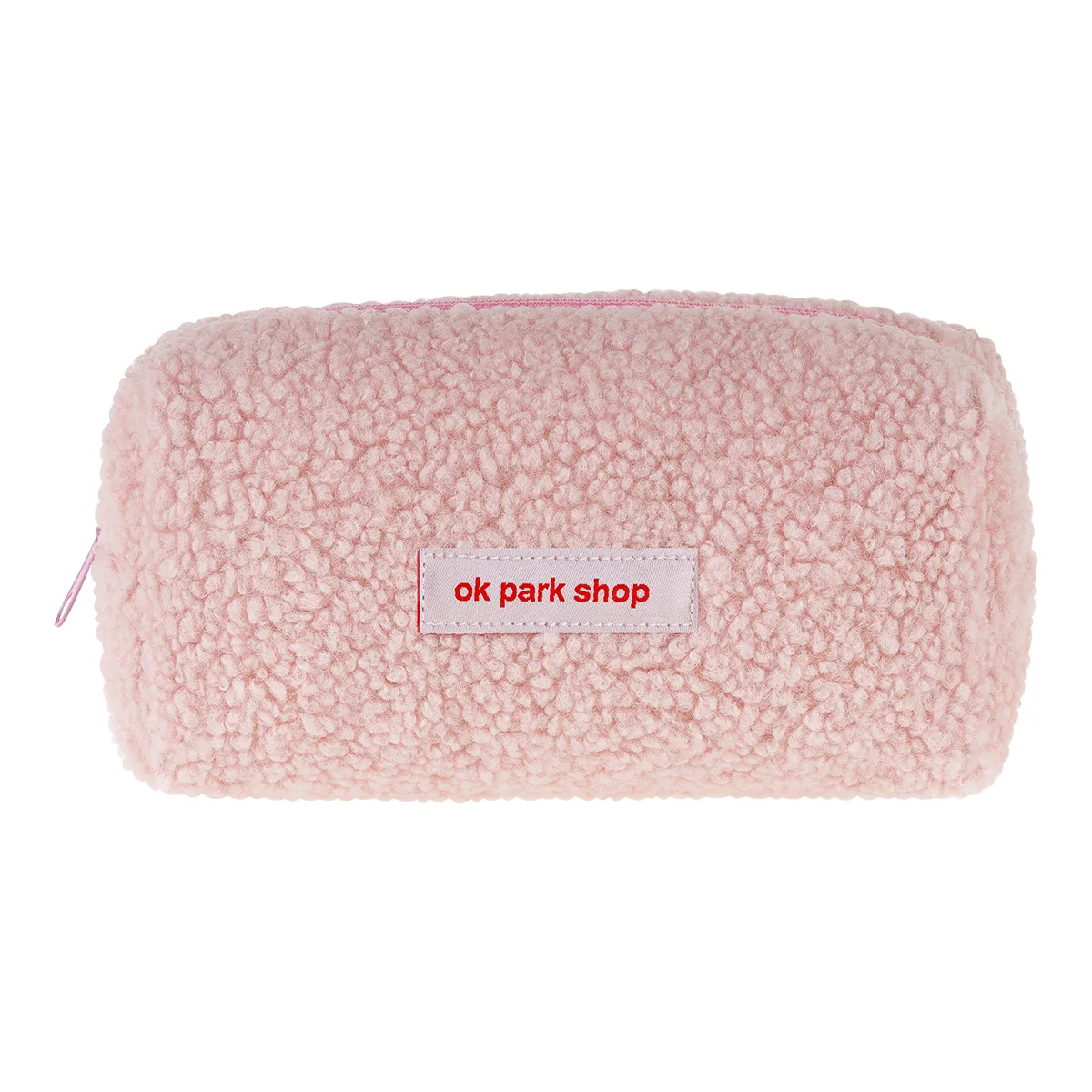 Пенал мягкий, Först "Pink plush", 1 отделение, 180*90*70, плюшевый
