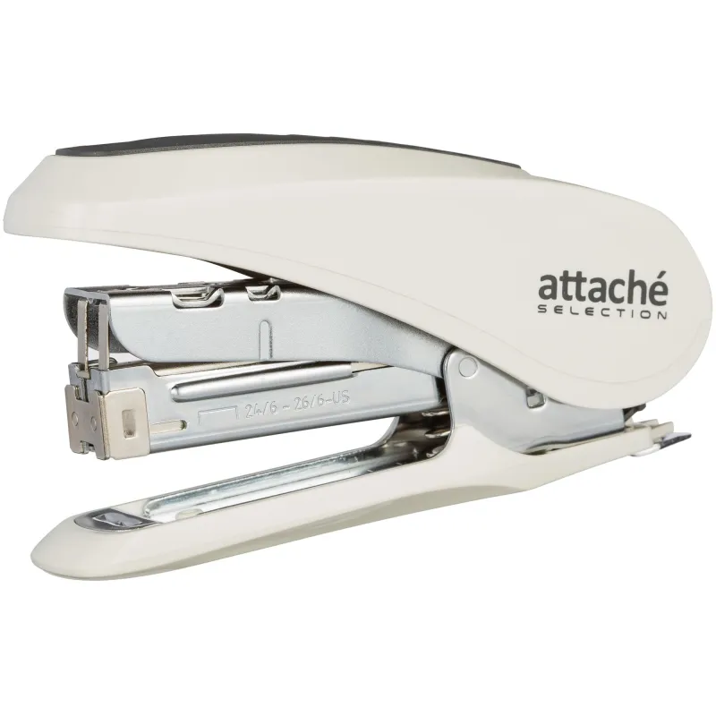 Степлер Attache  Selection MSW2430(№24/6-26/6) до 30 лист., металл, белый