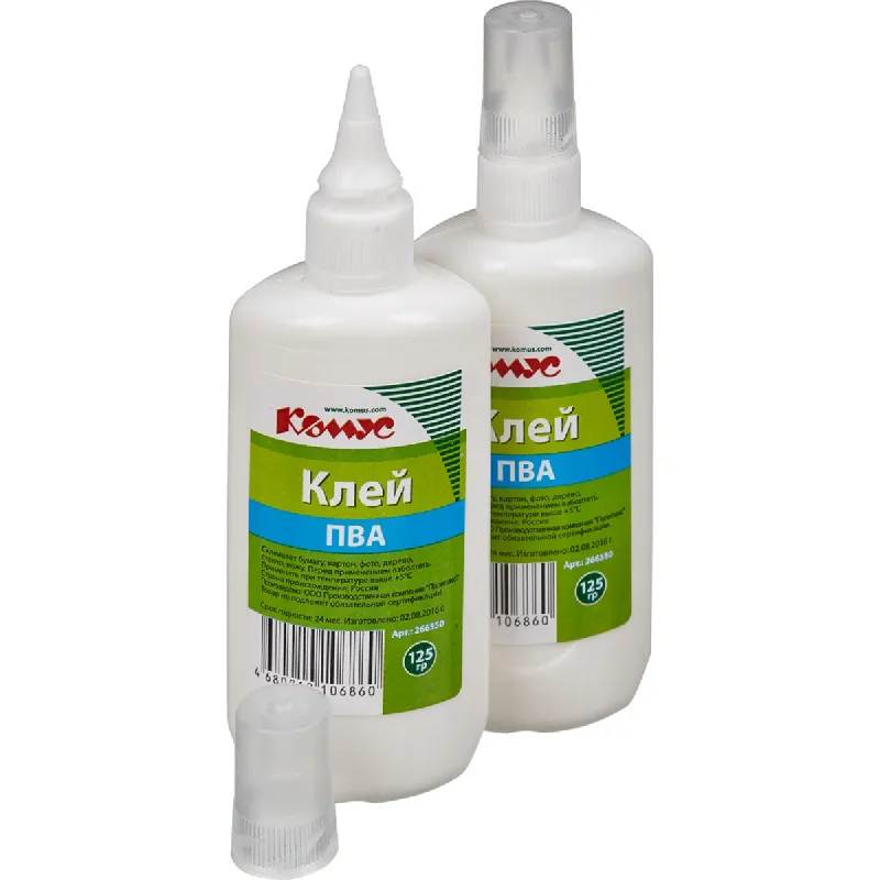 Клей ПВА 125г КОМУС