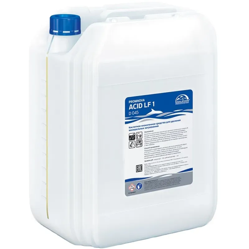 Профхим послестрой кисл д/удал кальция,цемента Dolphin/Promnova Acid LF,10л