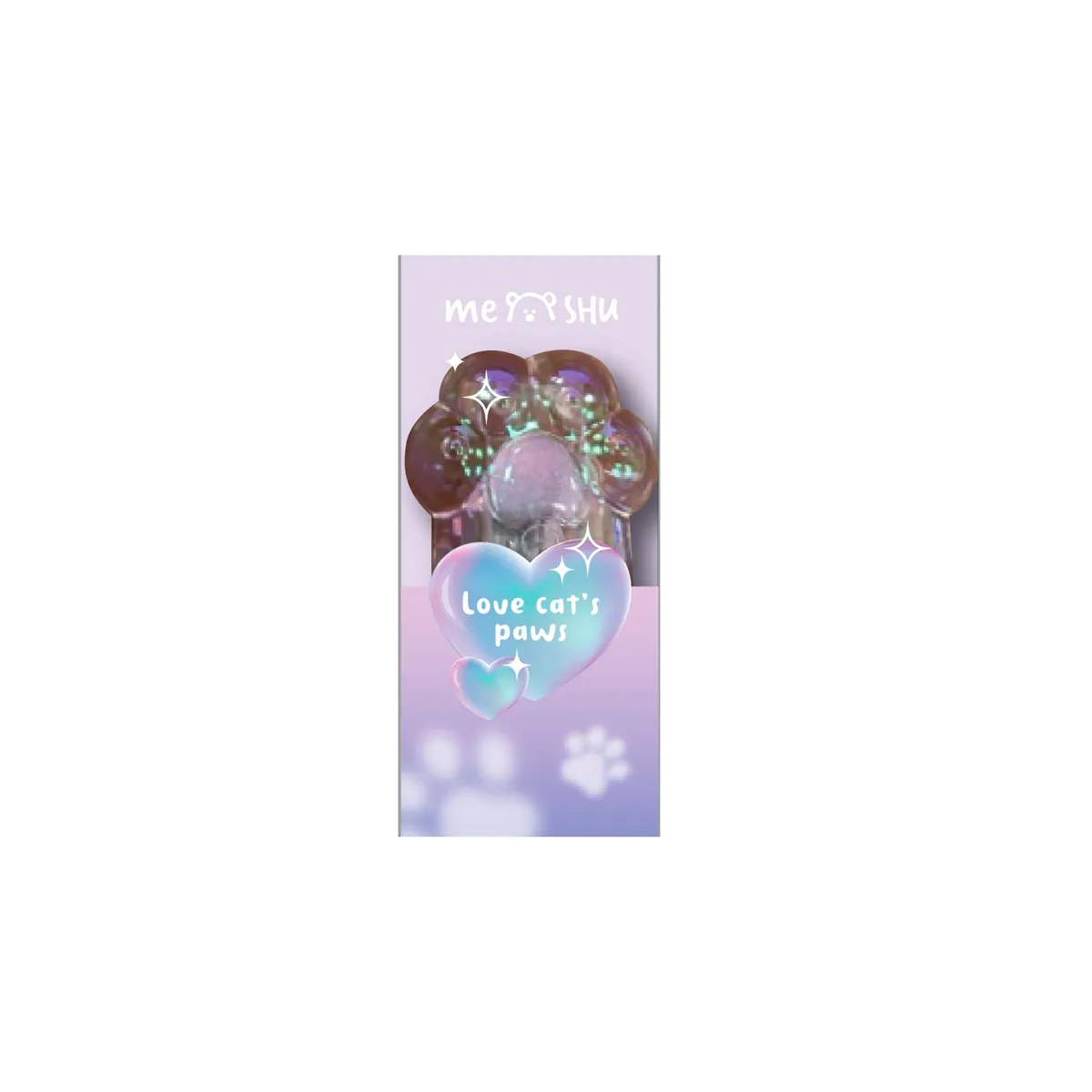 Точилка MESHU, "Crystal Paw", 1 отверстие, пвх-бокс