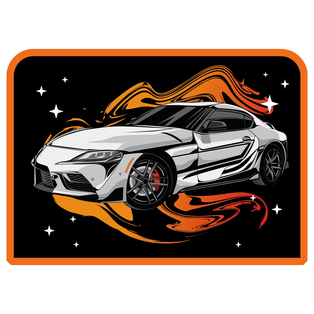 Папка для тетрадей 1 отделение, ArtSpace "Sports coupe", А5, пластик, на молнии