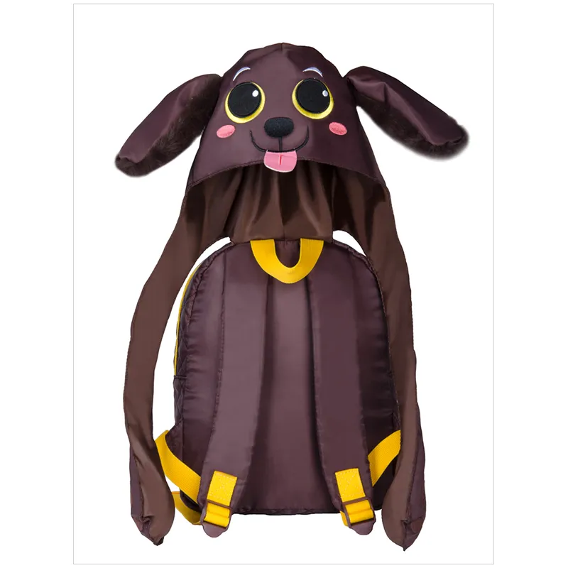 Рюкзак Berlingo Kids "Funny puppy" 29*23*9см, 1 отделение, капюшон