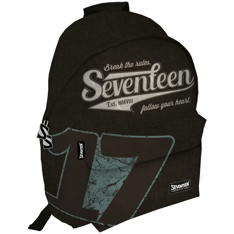 Рюкзак Seventeen 40*31*15см, 1 отделение, мягкая спинка