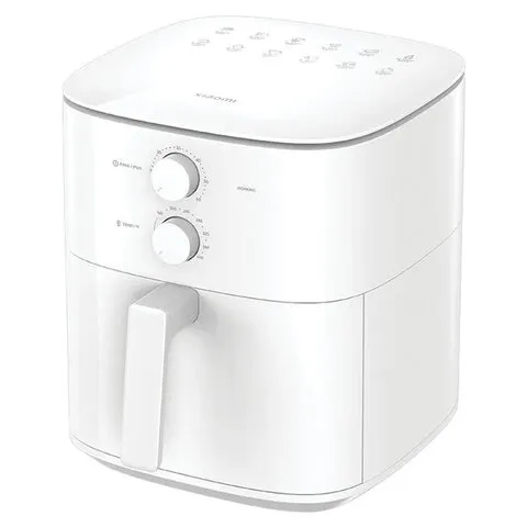 Аэрогриль XIAOMI Mi Air Fryer Essential, 1550 Вт, 6 л, 12 режимов, таймер электронное управление, белый, BHR8588EU