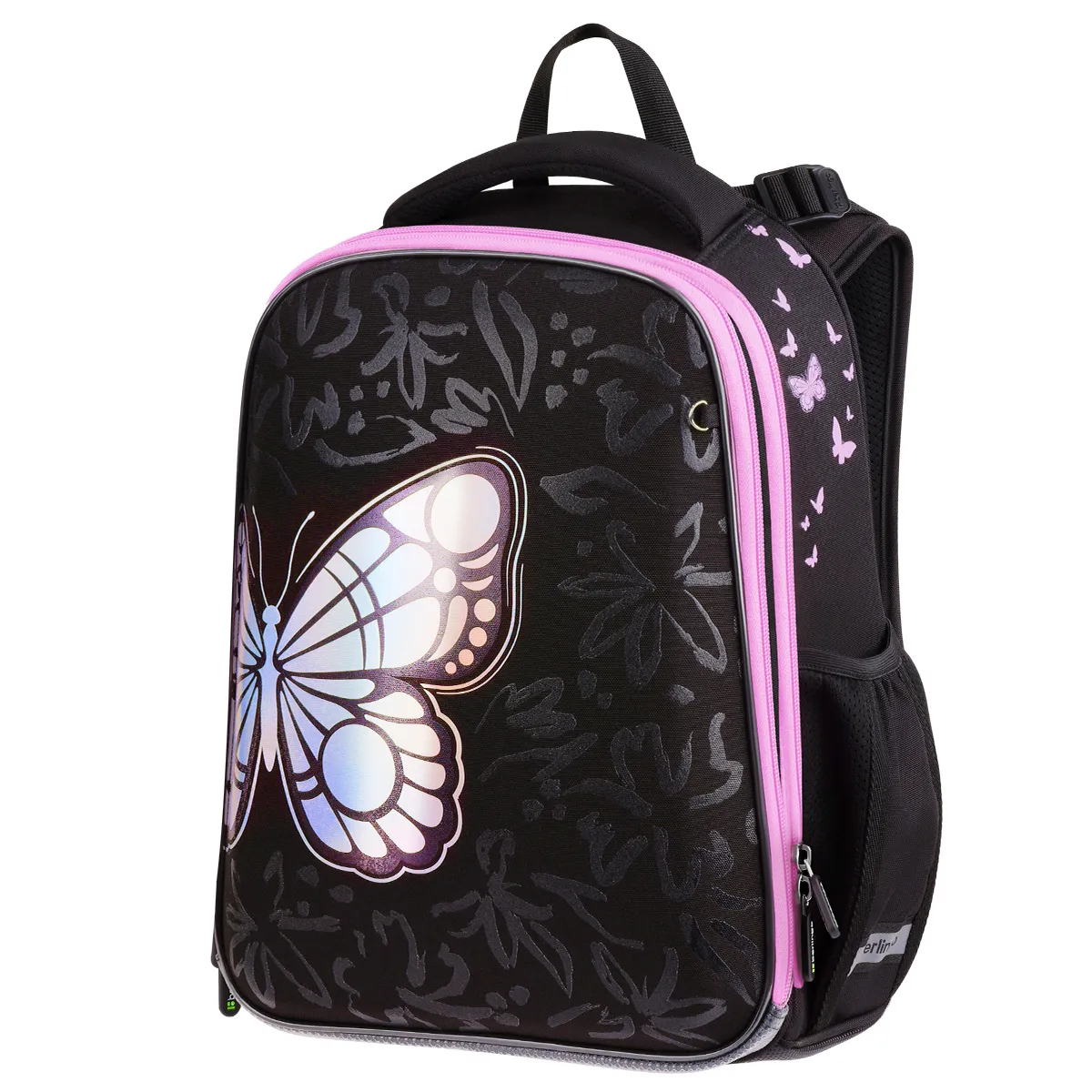 Ранец Berlingo Expert "Butterfly Effect" 37*28*16см, 2 отделения, 2 кармана, анатомическая спинка