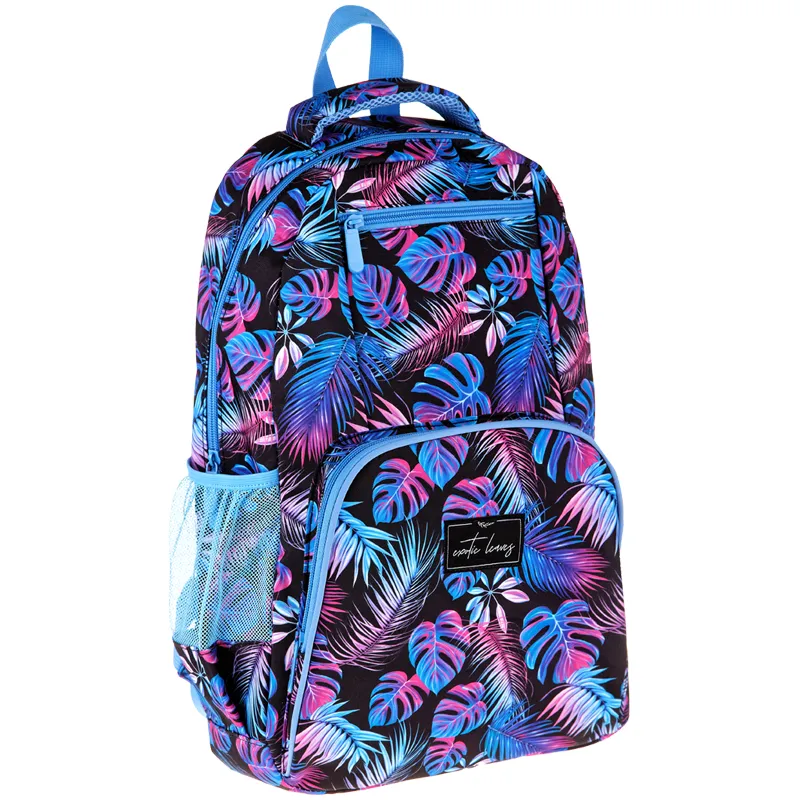 Рюкзак ArtSpace School "Tropical", 44*31*16см, 1 отделение, 4 кармана
