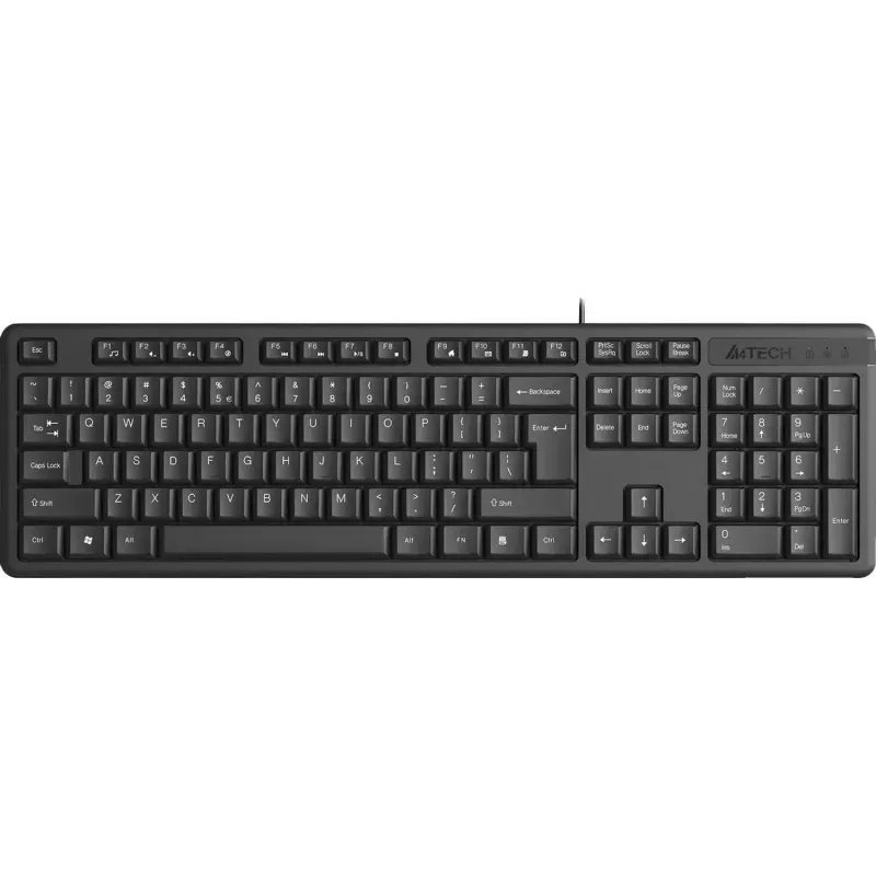 Клавиатура A4Tech KR-3 черный USB