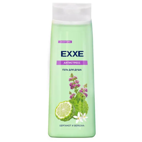 Гель для душа 400 мл EXXE BODY SPA АНТИСТРЕСС "Бергамот и Вербена", С0007594