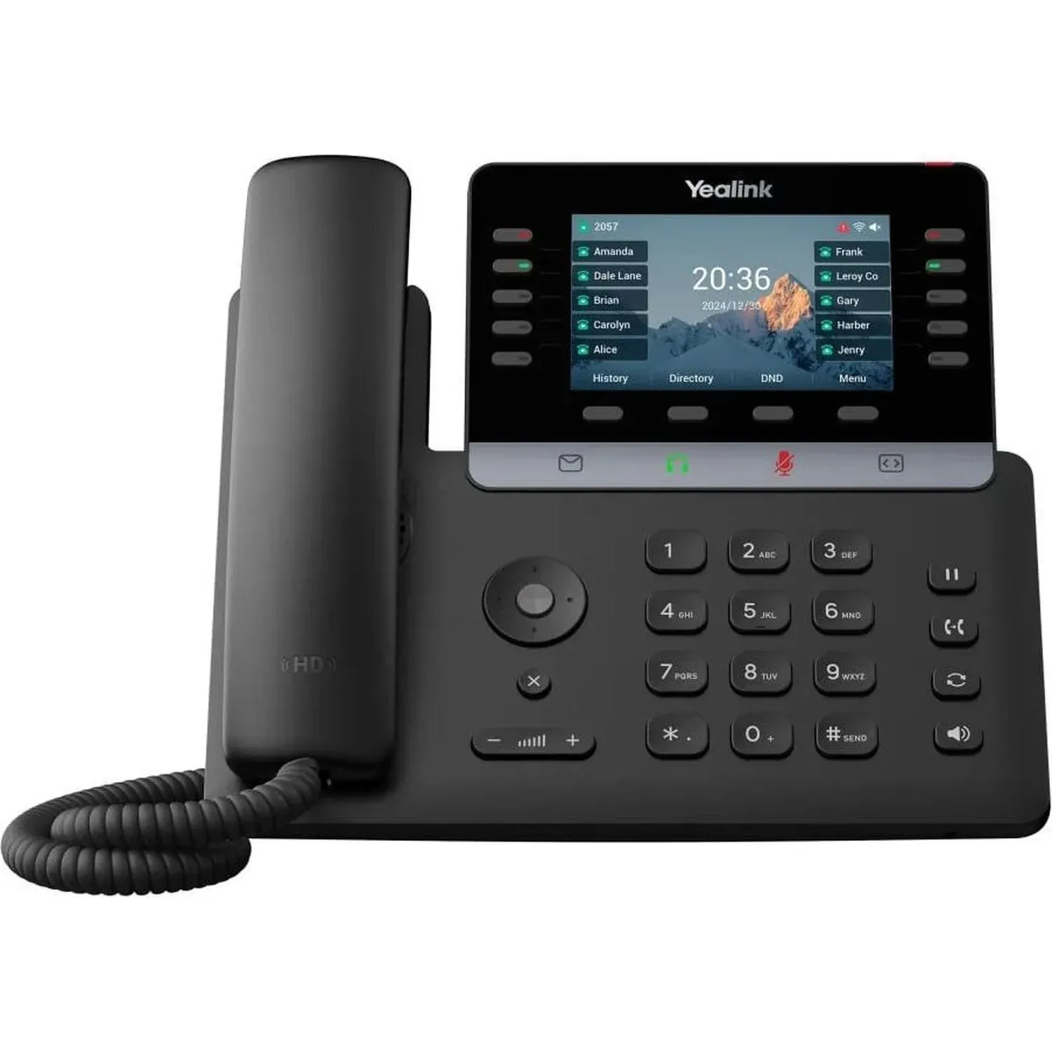 IP-телефон Yealink SIP-T74U,16 акк, 4,3 цветн,USB,BLF,PoE,GigE,без БП