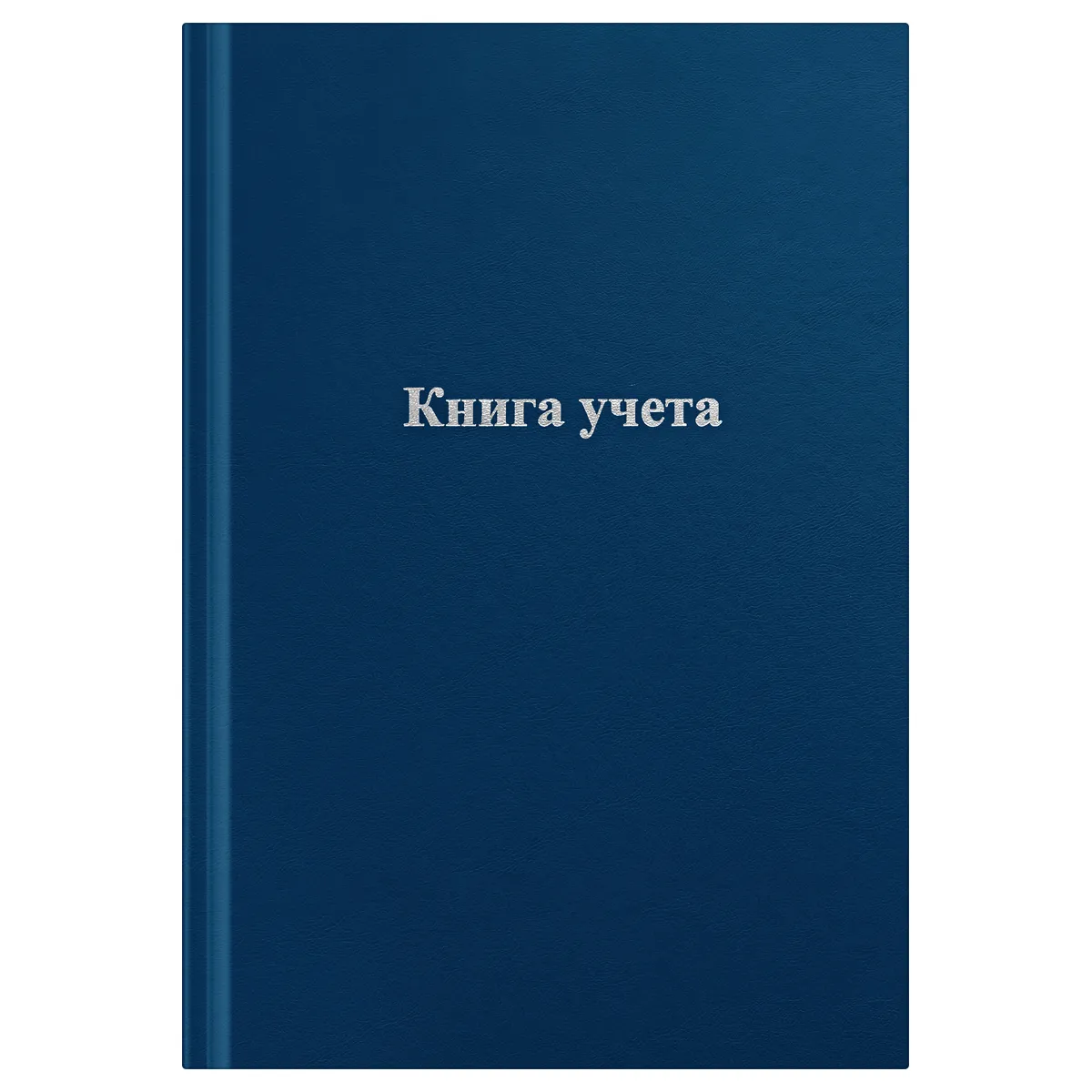 Книга учета OfficeSpace, А4, 96л., клетка, 200*290мм, бумвинил, синий, блок офсетный