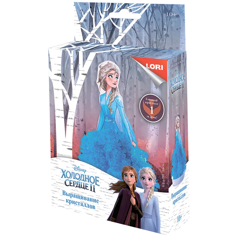Набор для выращивания кристаллов Lori "Disney. Холодной сердце-2. Эльза"